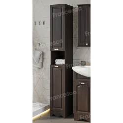 Пенал Francesca Империя 30 с 2 дверцами, венге, универсальный