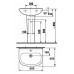 Раковина Roca Ria ZRU9302813 (60 см) - 1