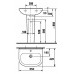 Раковина Roca Ria ZRU9302812 (55 см) - 1