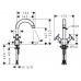 Смеситель Hansgrohe Logis Classic 71271000 для раковины - 1