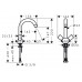 Смеситель Hansgrohe Logis 71221000 для раковины - 1