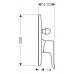 Смеситель Hansgrohe Metris 31484000 для ванны с душем - 1