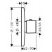 Термостат Hansgrohe Metris Ecostat E Highflow 31571000 для душа - 1