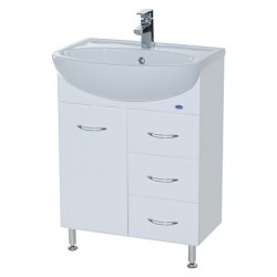 Тумба с раковиной Bellezza Уют 60 3 ящика
