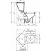 Унитаз-компакт Jacob Delafon Odeon Up 18557К угловой - 1