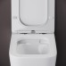 Унитаз подвесной Ceramica Nova Cubic CN1806 с микролифтом, безободковый - 6
