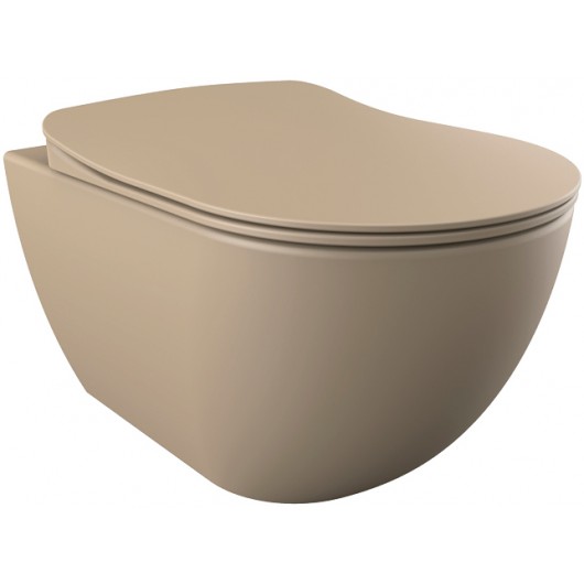 Унитаз подвесной Creavit Free FE322.F0100 капучино