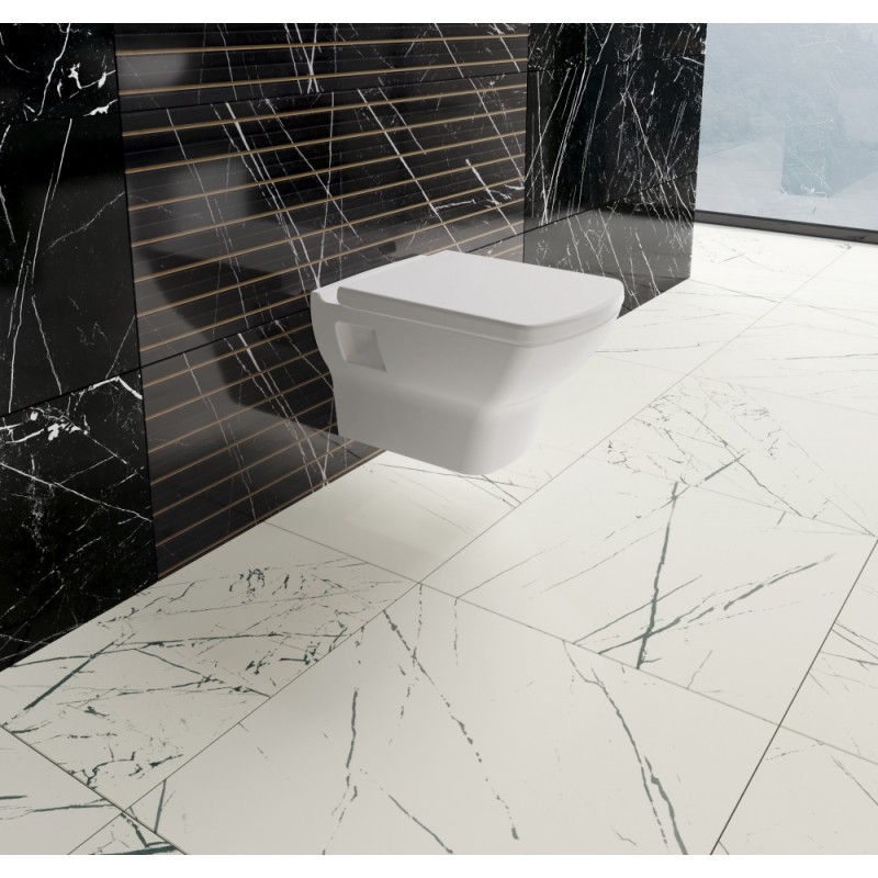 Комплект Инсталляция Geberit Duofix Платтенбау 4 в 1 с белой кнопкой ...