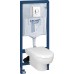 Комплект Grohe Solido 39191000 подвесной унитаз + инсталляция + кнопка - 4