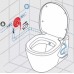 Унитаз подвесной Creavit Terra TP325 с биде, черный - 1