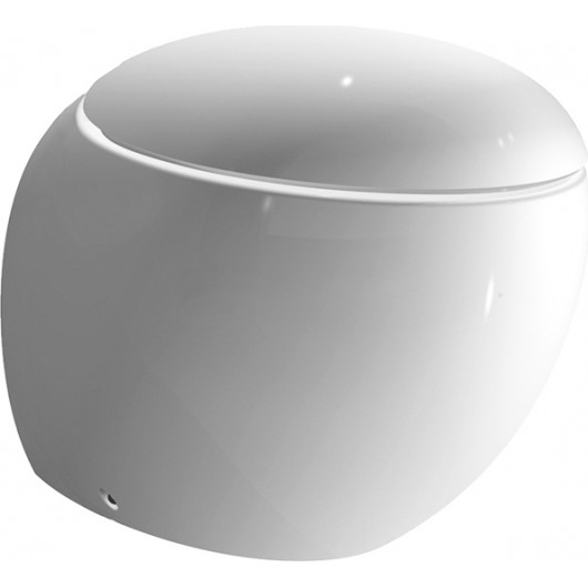 Унитаз приставной Laufen Alessi One 2197.1.400.000.1 Унитаз приставной Laufen Alessi One 2197.1.400.000.1
