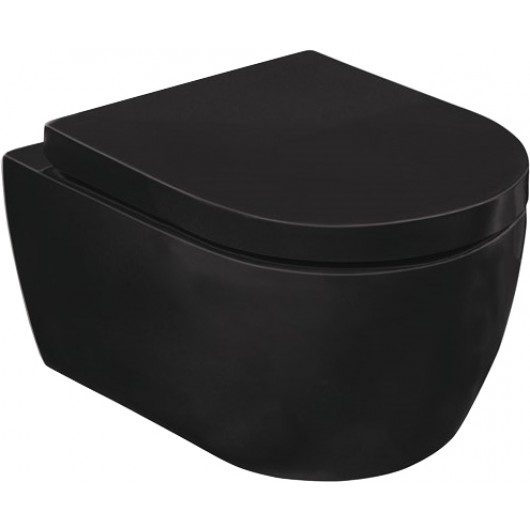 Унитаз подвесной SSWW CT2038V Black