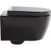 Унитаз подвесной SSWW CT2038V Black - 1
