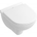 Комплект  Система инсталляции для унитазов Villeroy & Boch 9224 6100 + Унитаз подвесной Villeroy & Boch O Novo 5688HR01 alpin, безободковый + Кнопка смыва Villeroy & Boch Viconnect 9224 9069 матовый хром - 2