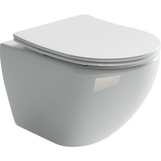 Унитаз подвесной Ceramica Nova Metropol CN4002 безободковый Унитаз подвесной Ceramica Nova Metropol CN4002 безободковый