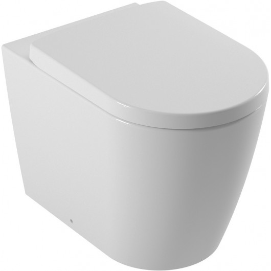 Унитаз приставной Serel Smart SM11BM с функцией биде, с микролифтом