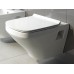 Комплект  Система инсталляции для унитазов Geberit Duofix Платтенбау 458.125.21.1 4 в 1 с кнопкой смыва + Чаша для унитаза подвесного Duravit DuraStyle 2536090000 + Крышка-сиденье Duravit DuraStyle 0063790000 с микролифтом, петли хром - 1