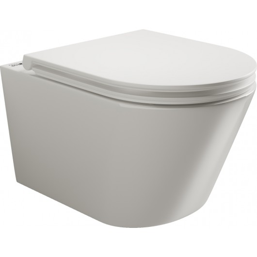 Унитаз подвесной Ceramica Nova Trend Rimless 111010 S с микролифтом, безободковый